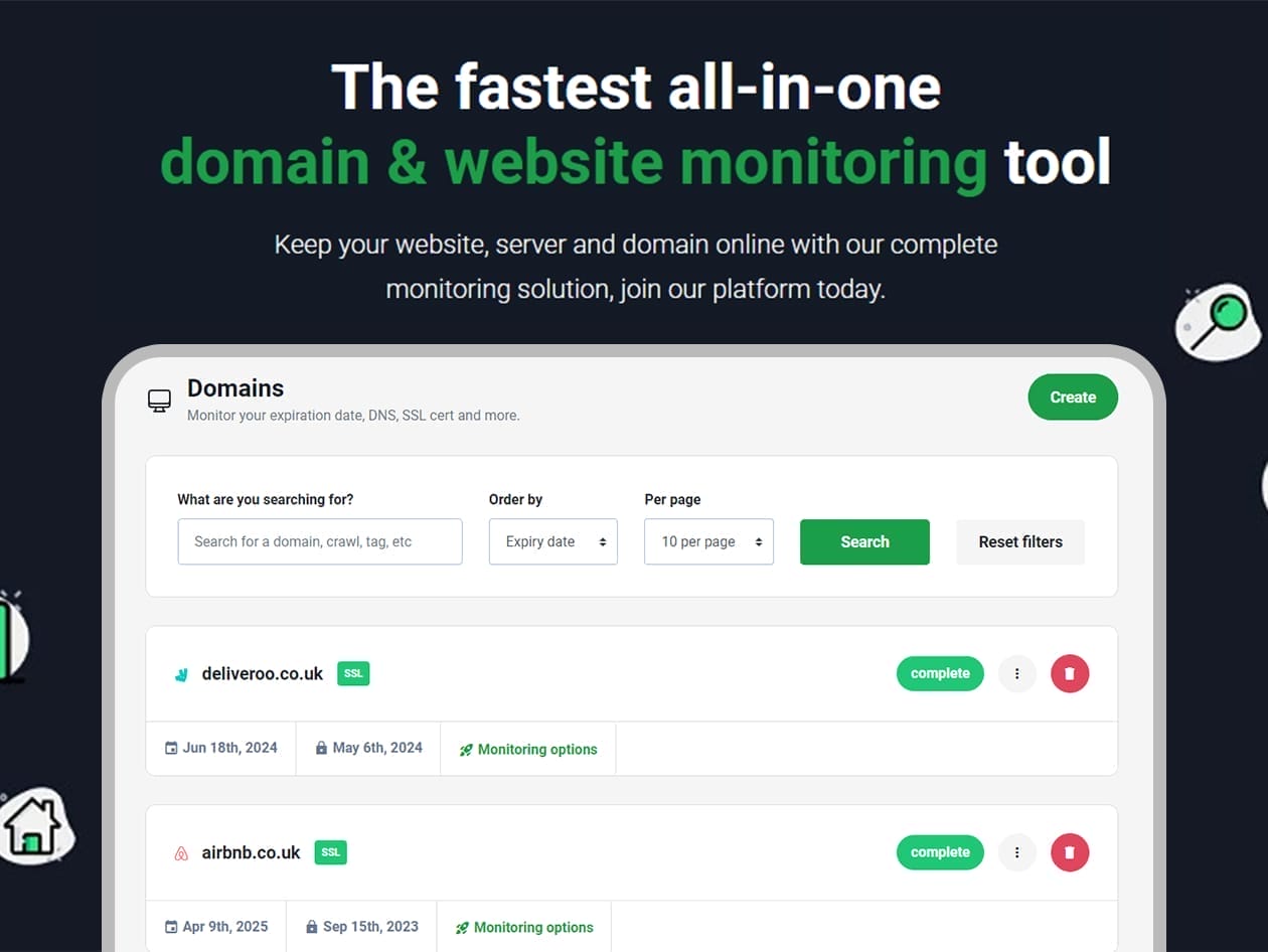 HIT1MILLION-Domain Monitor Pro Plan: Lifetime Subscription for $49