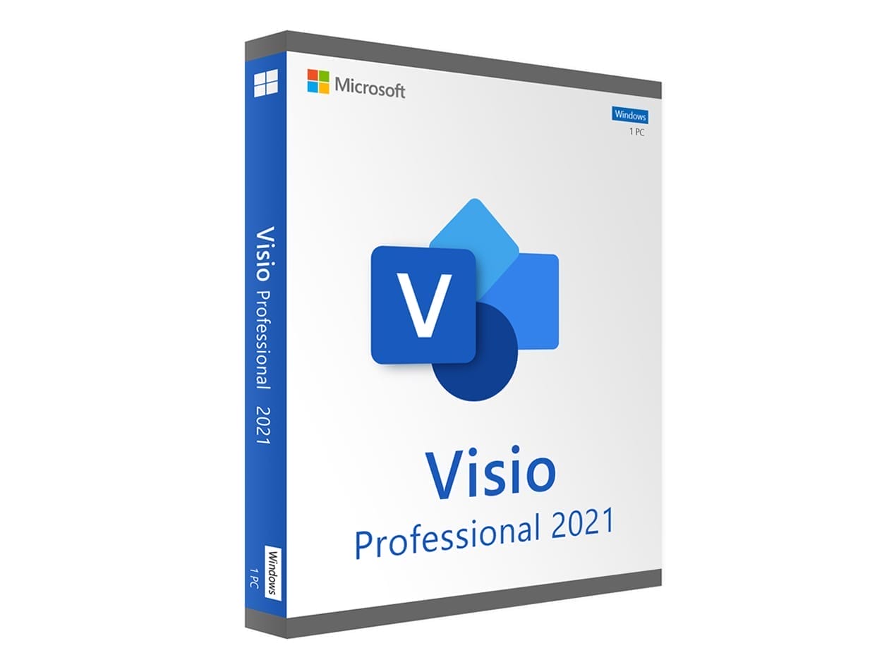 HIT1MILLION-Microsoft Visio 2021 Professional: Lifetime License for Windows for $14