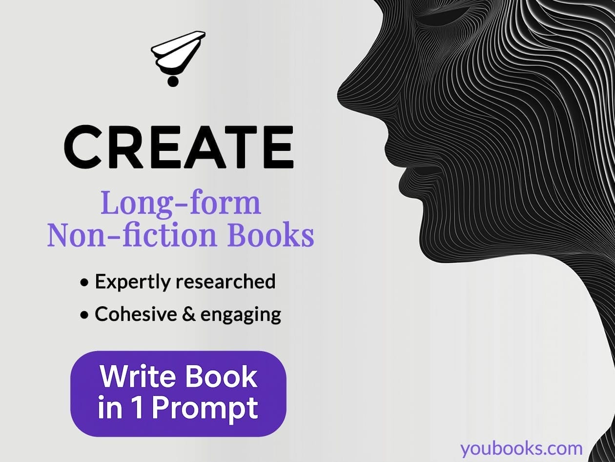 HIT1MILLION-Youbooks – AI Non-Fiction Book Generator: Lifetime Subscription for $49