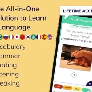 HIT1MILLION-Mosalingua Premium Language Learning: Lifetime Subscription for $97