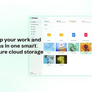 HIT1MILLION-Drime Secure Cloud Storage: Lifetime Subscription for $149