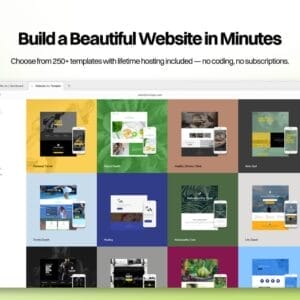 HIT1MILLION-We.inc Website Builder: Lifetime Subscription for $59