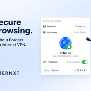 HIT1MILLION-Internxt VPN: Lifetime Subscription for $45